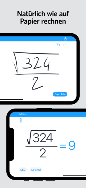 ‎MyScript Calculator Screenshot