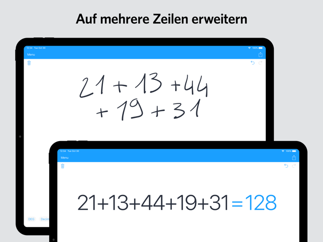 ‎MyScript Calculator Screenshot