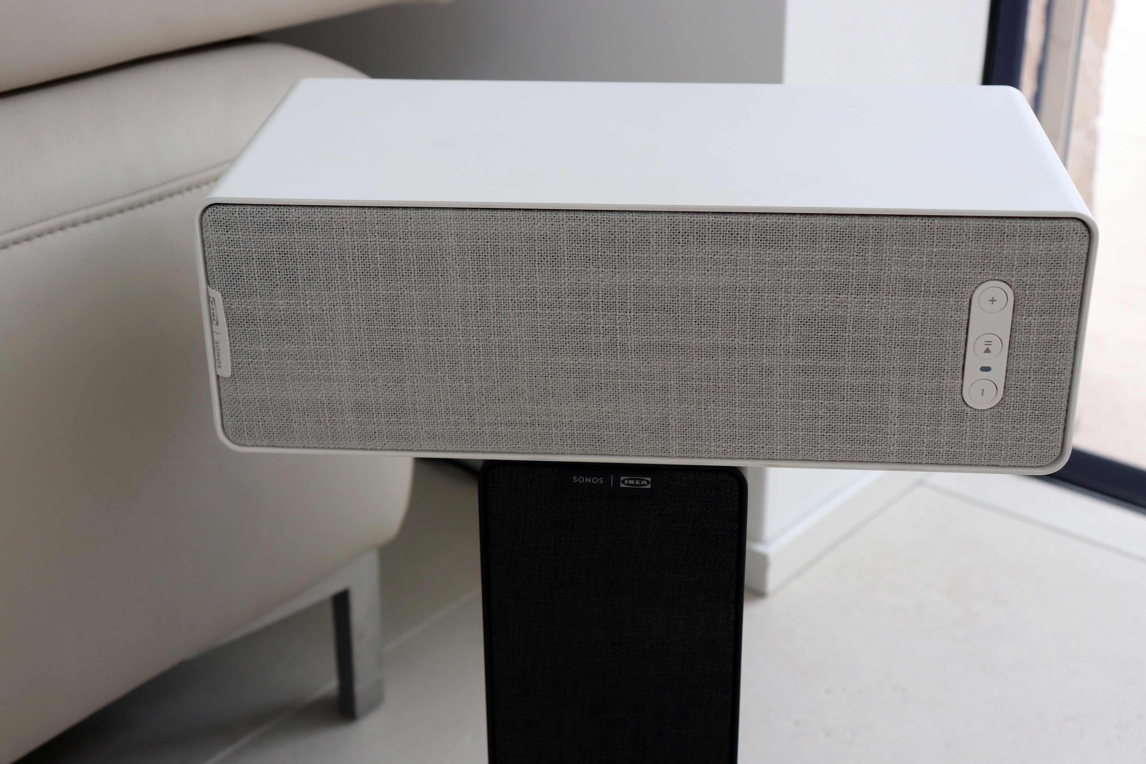 IKEA review: shelf and table lamp speakers with Sonos core