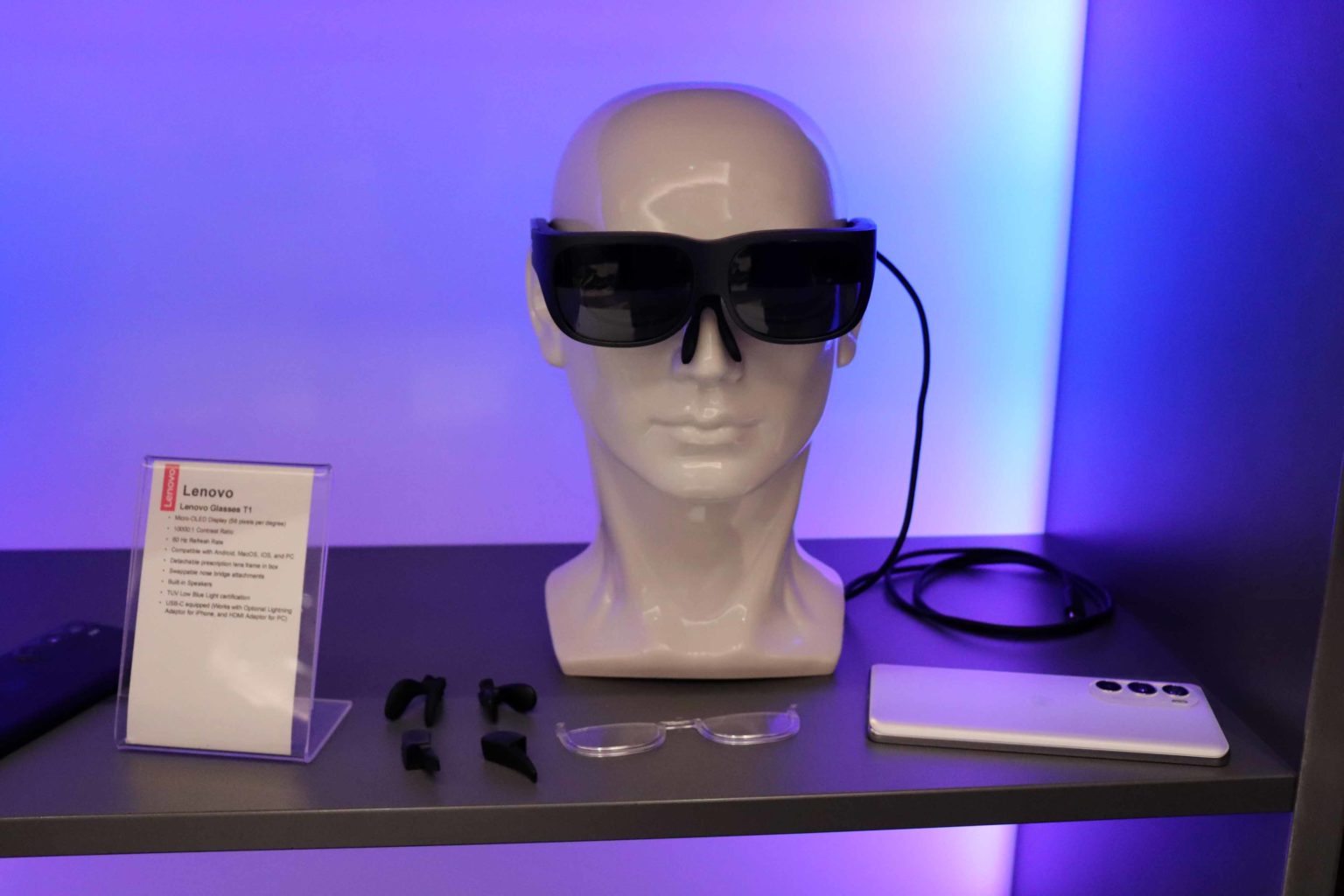 Lenovo Glasses T1 Im Hands On Smarte Brille Für Smartphone Und Laptop