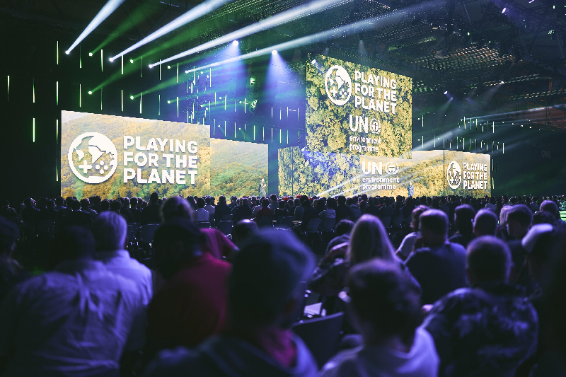 gamescom: Opening Night Live, Playing for the planet