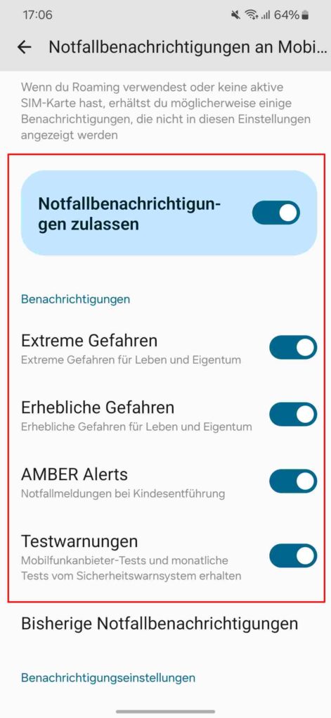 AT-Alert Android Anleitung