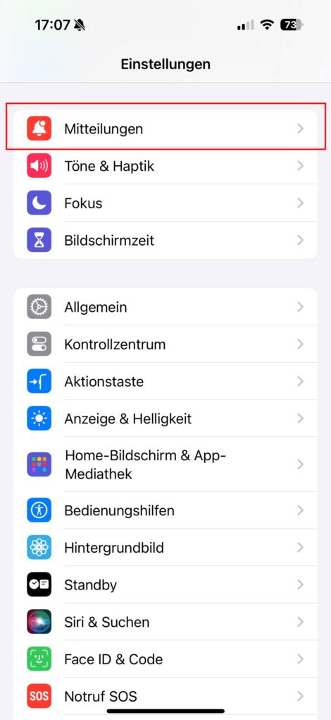 AT-Alert iOS Anleitung