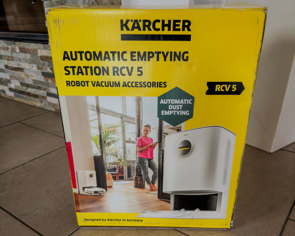 Kärcher RCV5 Absaugstation Verpackung