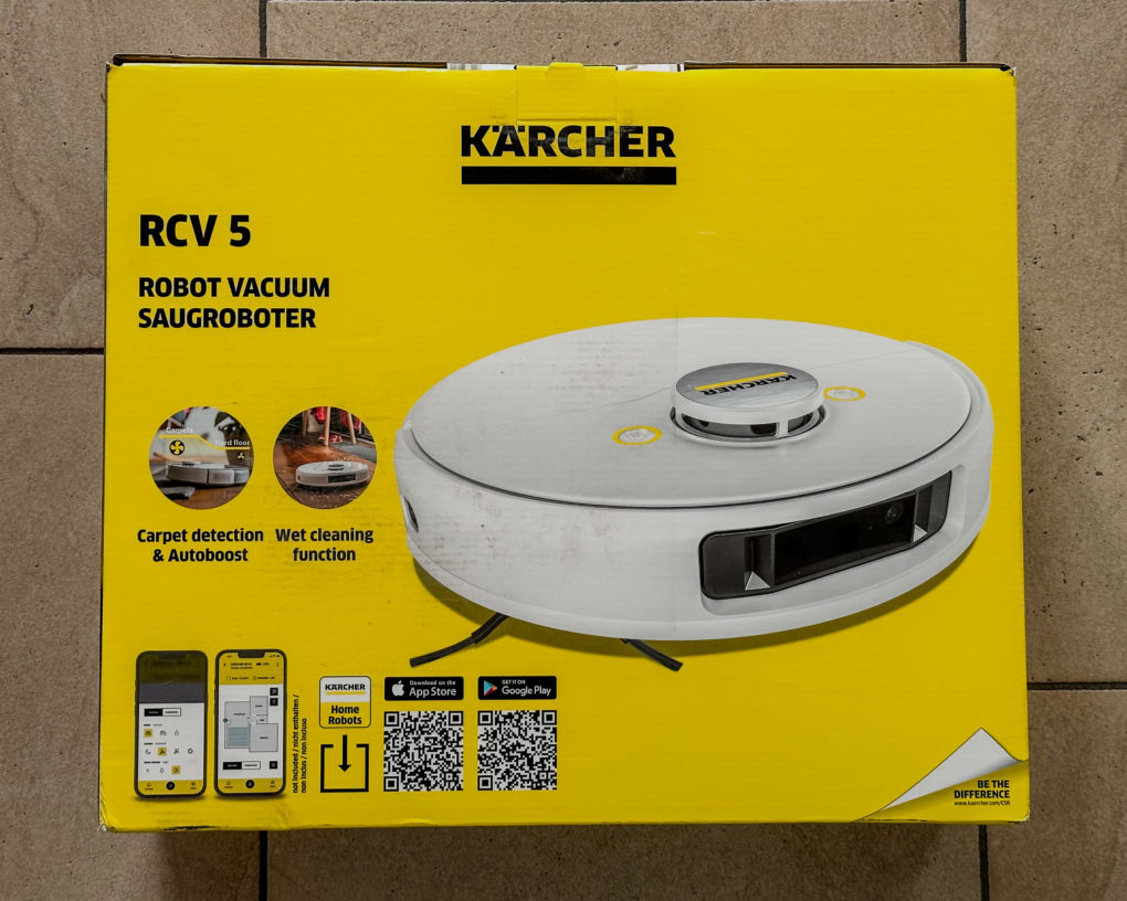 Kärcher RCV5 Verpackung