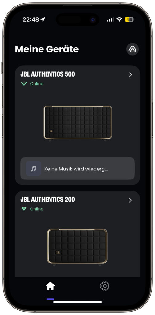 JBL Authentics 500 App 1